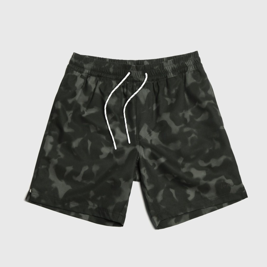 Mens Imperial Motion Shorts | Seeker Volley Olive Tortoise Shell