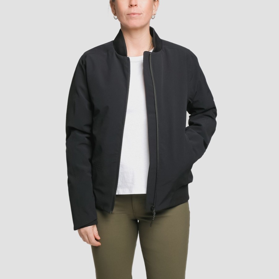 Womens Imperial Motion Jackets | Balance 2L Bomber Jacket Black