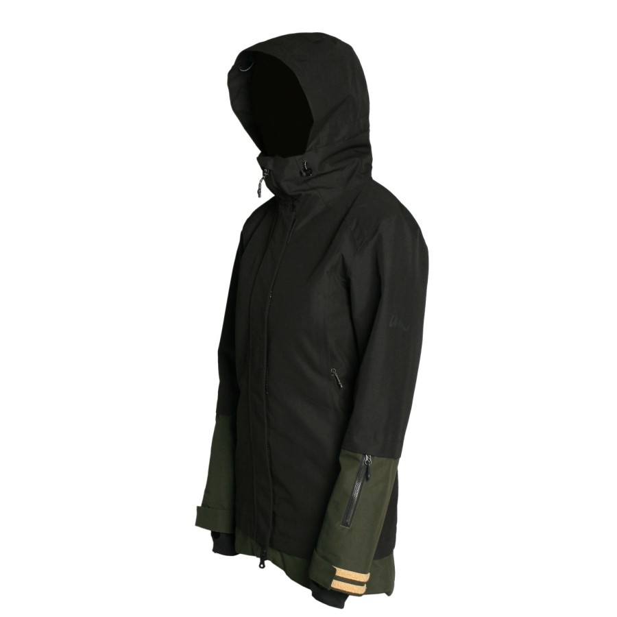 Womens Imperial Motion Jackets | Deming Jacket Shell Pine/Black