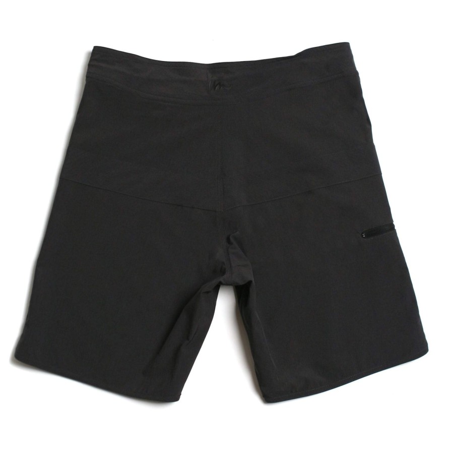 Mens Imperial Motion Shorts | Hayworth Minimalist Boardshort Double Black