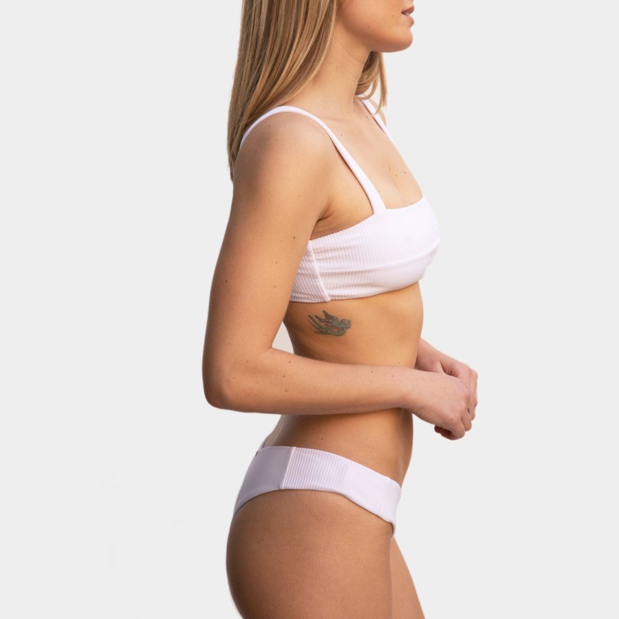 Womens Imperial Motion Swim Bottoms | Bardot Bottom White