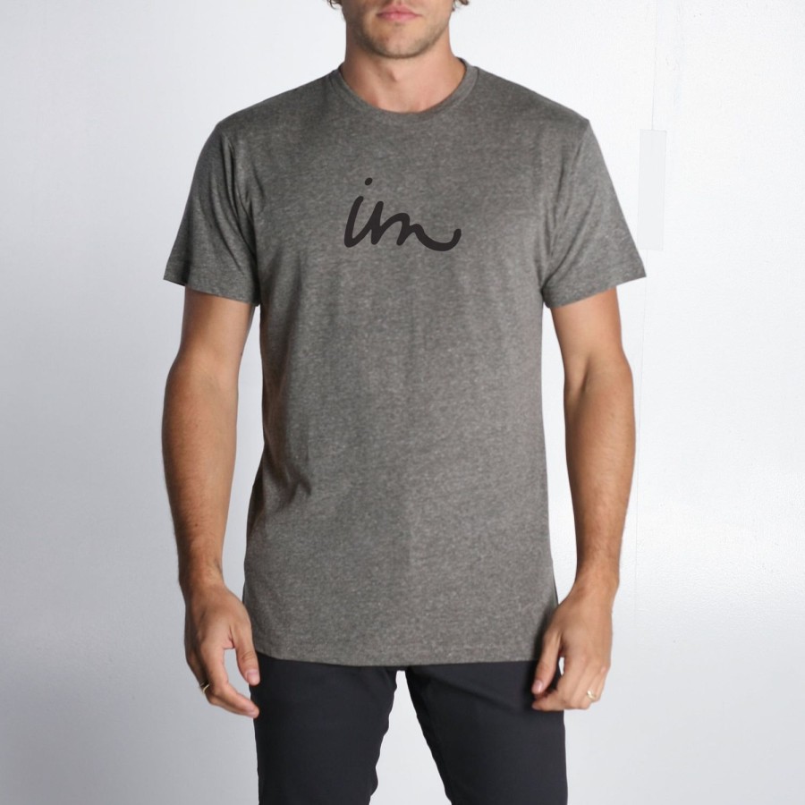 Mens Imperial Motion Tees & Tanks | Curser Premium T-Shirt Heather Grey