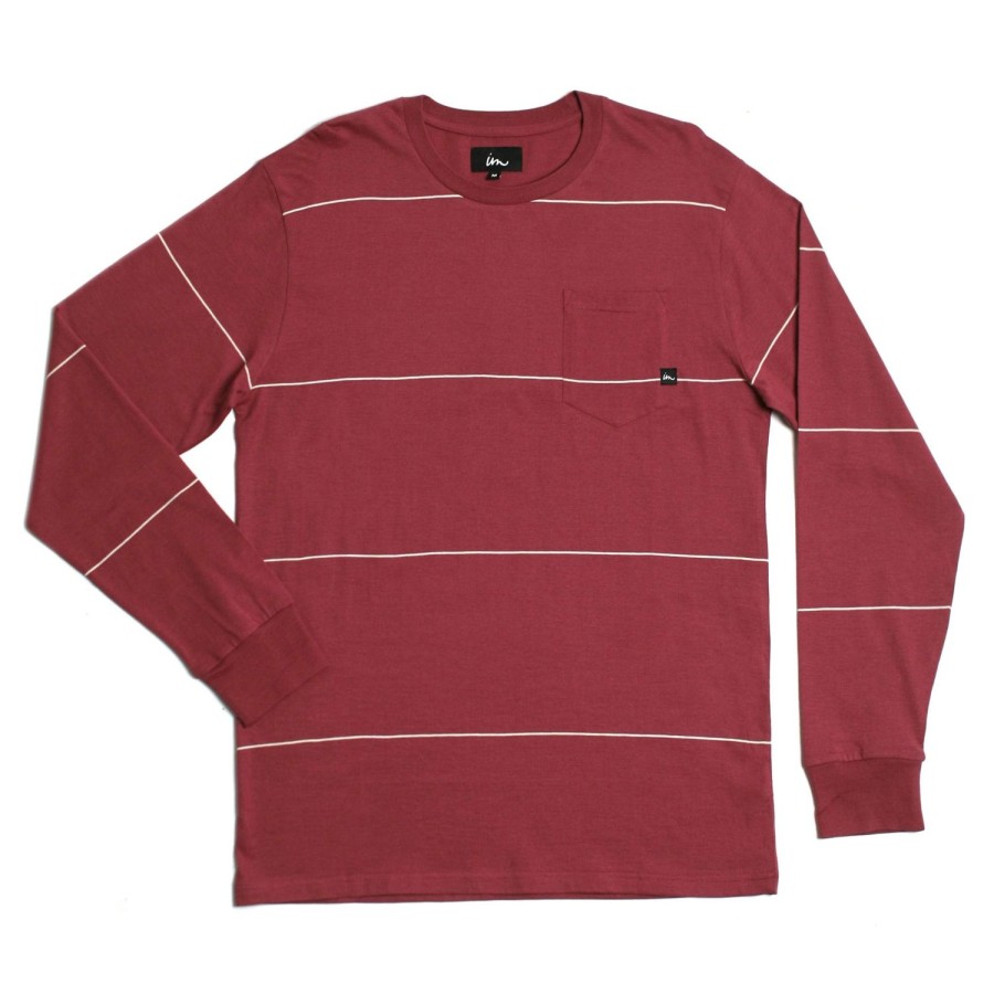 Mens Imperial Motion Shirts | Program Ls Pocket T-Shirt Terracotta