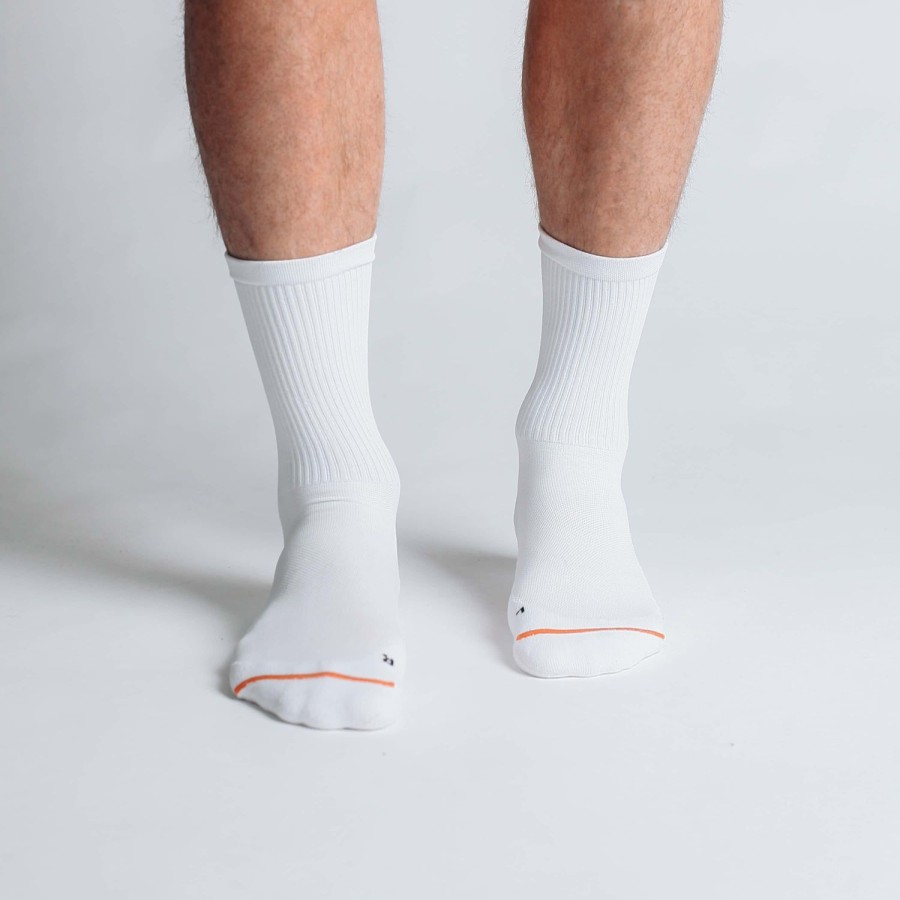 Mens Imperial Motion Socks | System Crew Sock White