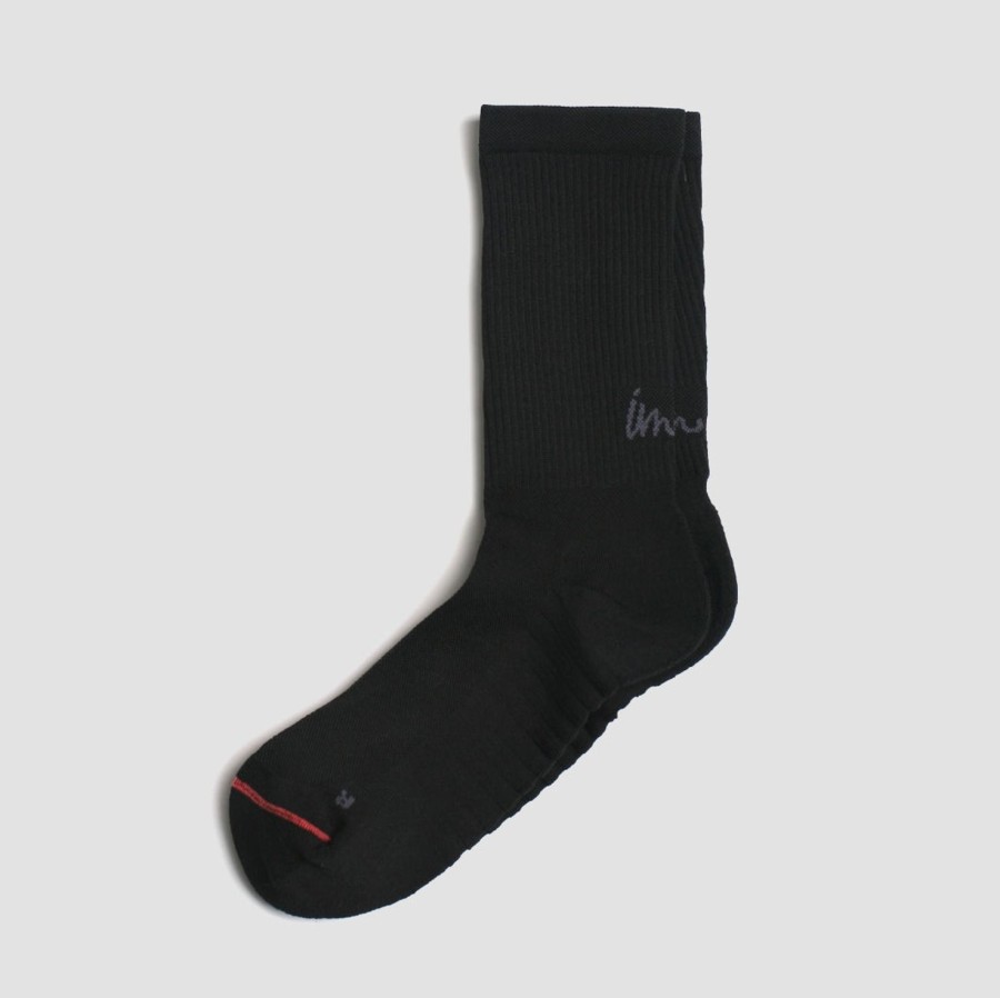 Mens Imperial Motion Socks | System Crew Sock Black