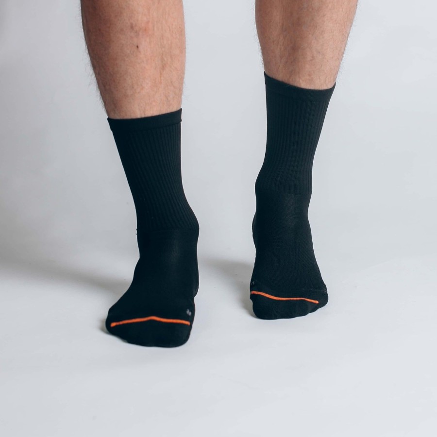 Mens Imperial Motion Socks | System Crew Sock Black