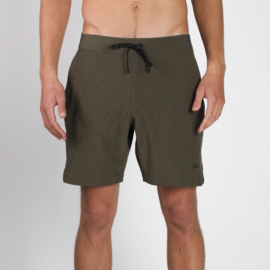 Mens Imperial Motion Shorts | Everything Boardshort Military Green