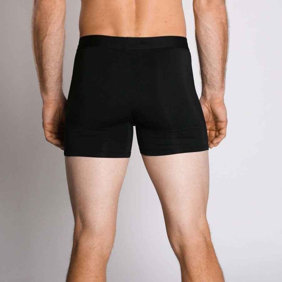 Mens Imperial Motion Boxer Briefs | Mode Boxer Brief 3.5" Black