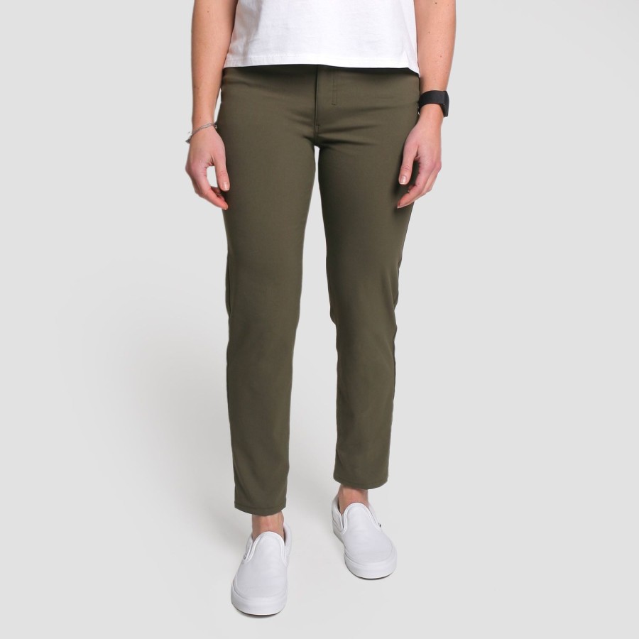 Womens Imperial Motion Pants | Women'S Liberty 5 Pocket Pant Olive