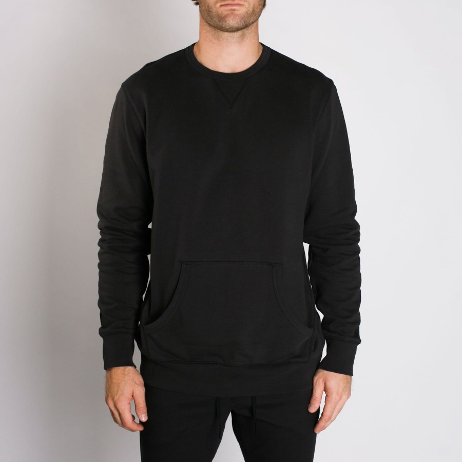 Mens Imperial Motion Layers | Mills Crewneck Coal