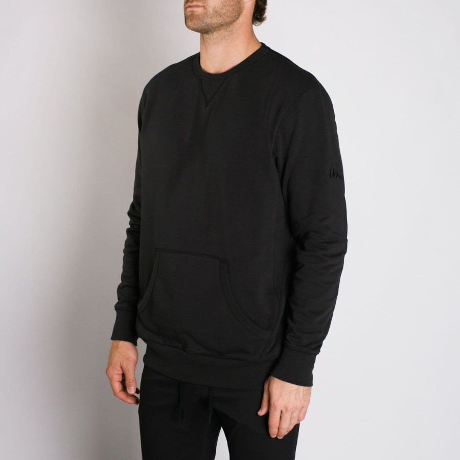 Mens Imperial Motion Layers | Mills Crewneck Coal