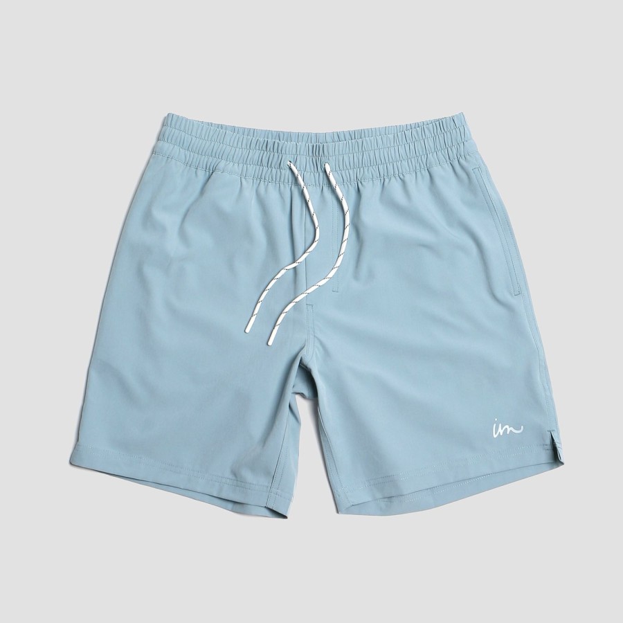 Mens Imperial Motion Shorts | Seeker Volley Dusty Blue