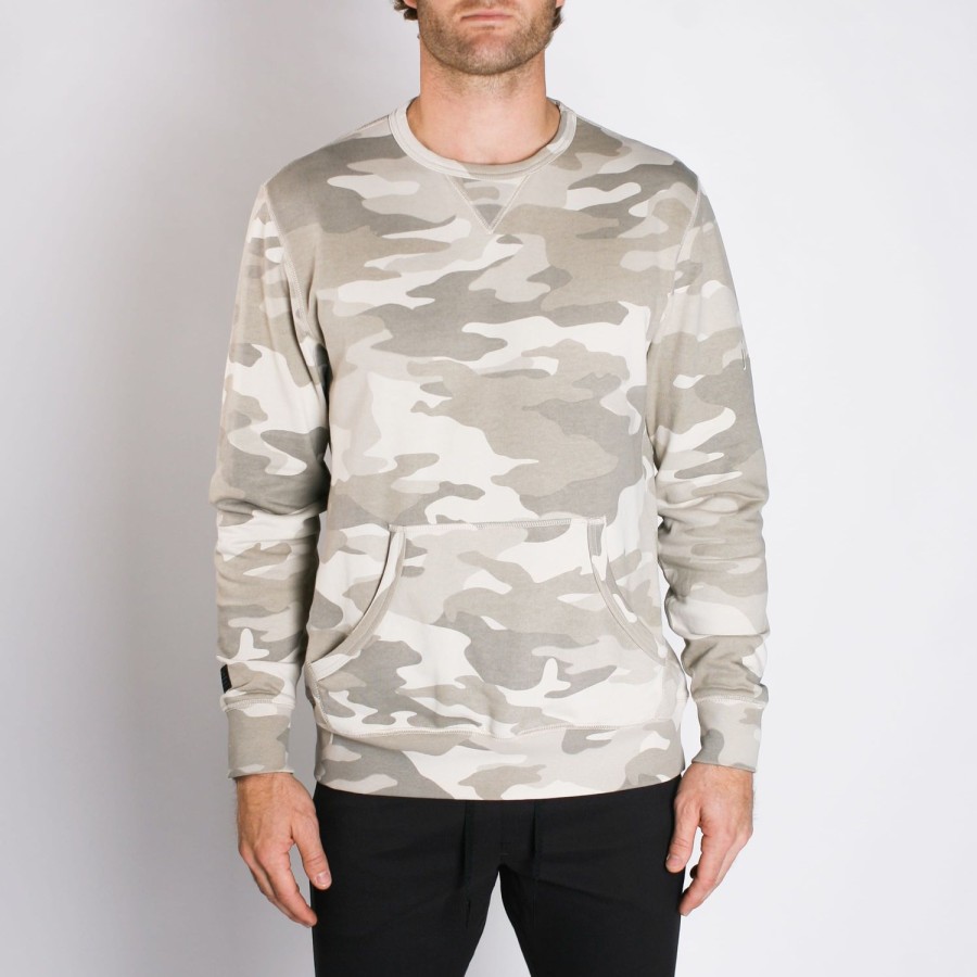 Mens Imperial Motion Layers | Mills Crewneck Desert Camo