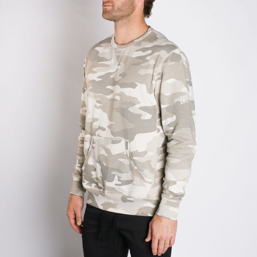 Mens Imperial Motion Layers | Mills Crewneck Desert Camo