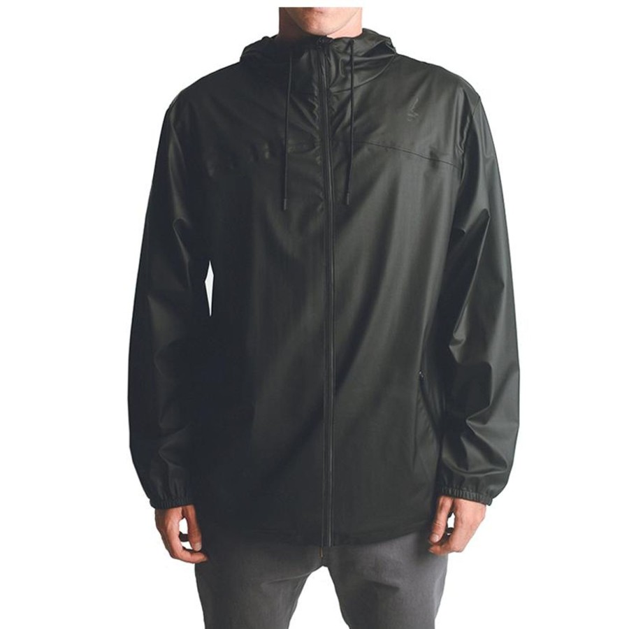 Mens Imperial Motion Jackets | Brig Rain Jacket Black