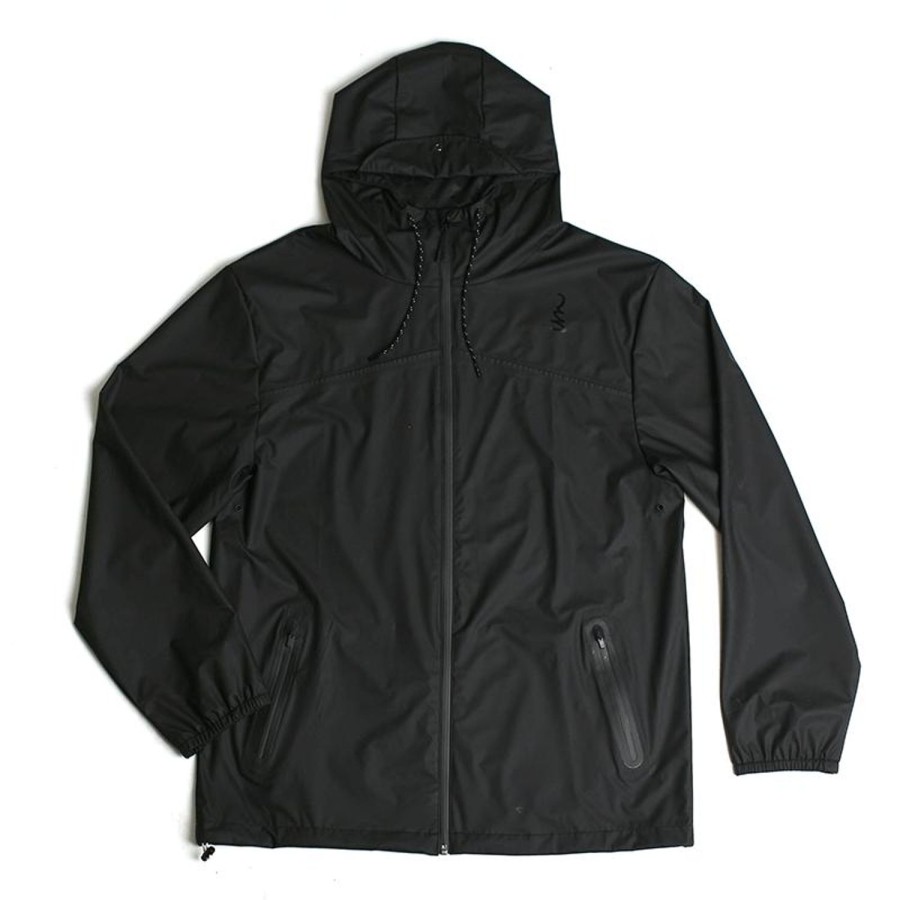 Mens Imperial Motion Jackets | Brig Rain Jacket Black