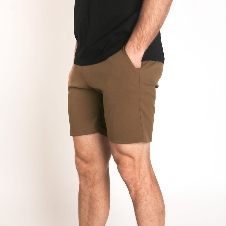 Mens Imperial Motion Shorts | Liberty Short 7" Bronze