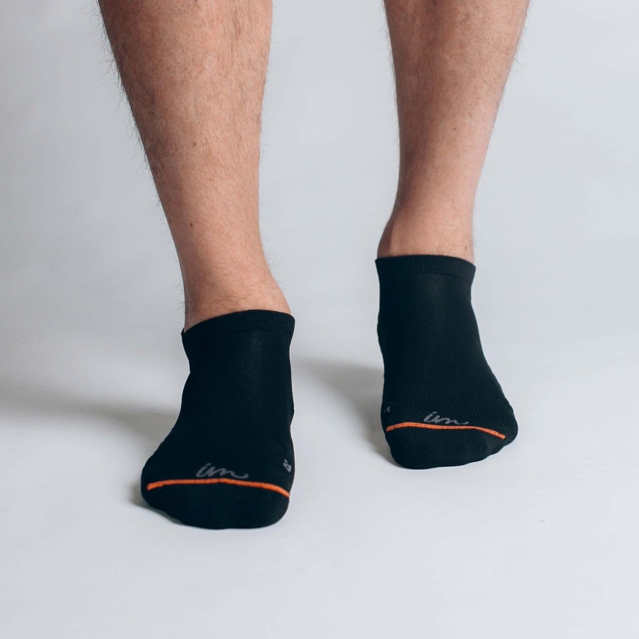 Mens Imperial Motion Socks | System Ankle Sock Black