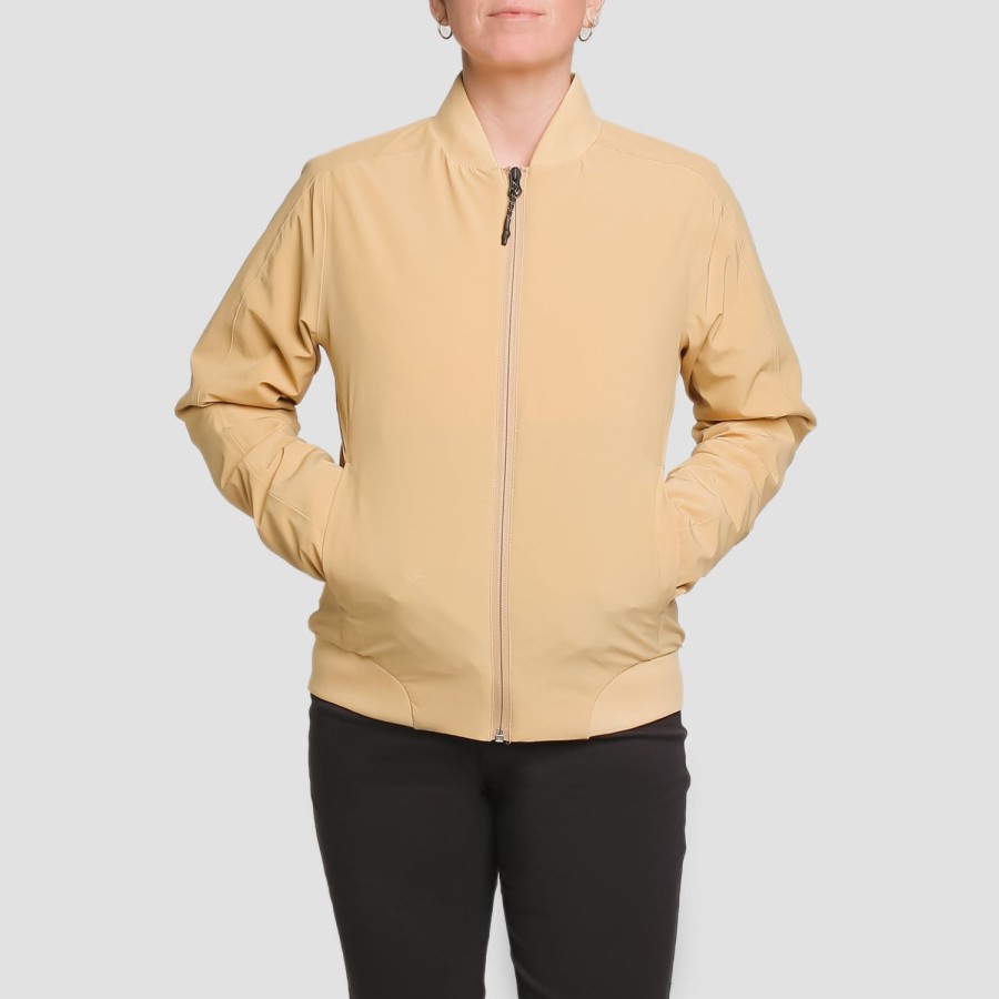 Womens Imperial Motion Jackets | Balance 2L Bomber Jacket Desert