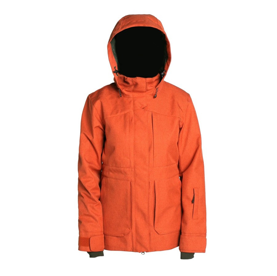 Womens Imperial Motion Jackets | Lillian Jacket Shell Terracotta