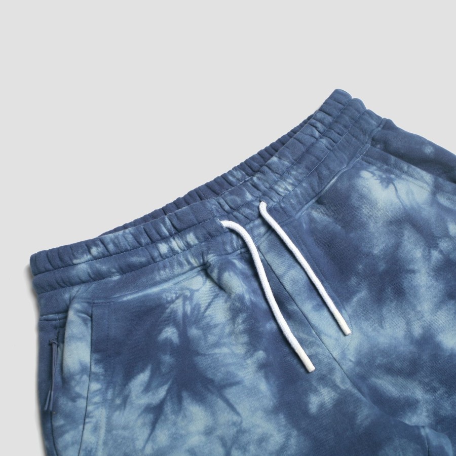 Mens Imperial Motion Pants | Loftloom Sweatpants Indigo Smoke Tie Dye