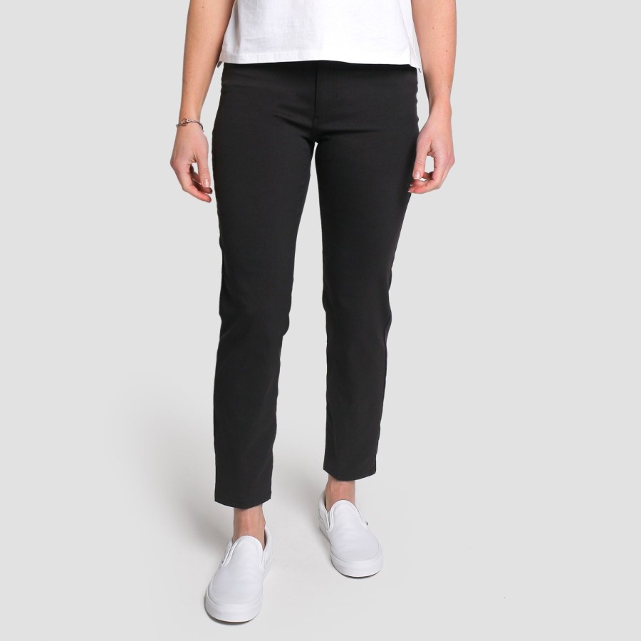 Womens Imperial Motion Pants | Women'S Liberty 5 Pocket Pant Double Black