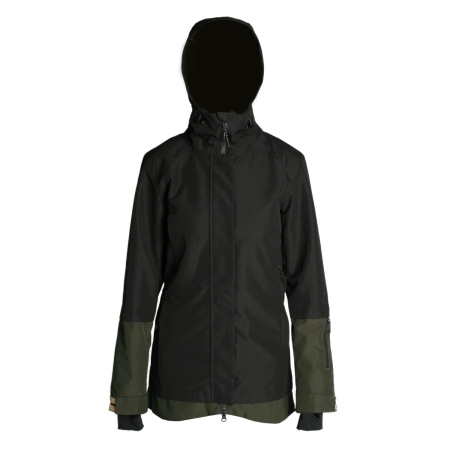 Womens Imperial Motion Jackets | Deming Jacket Insulated Pine/Black