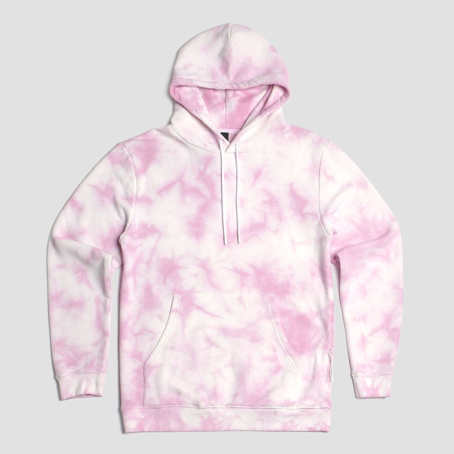 Mens Imperial Motion Layers | Loftloom Hoodie Lilac Crystal Tie Dye