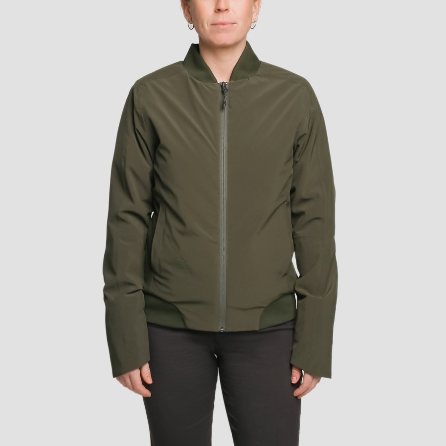 Womens Imperial Motion Jackets | Balance 2L Bomber Jacket Pine