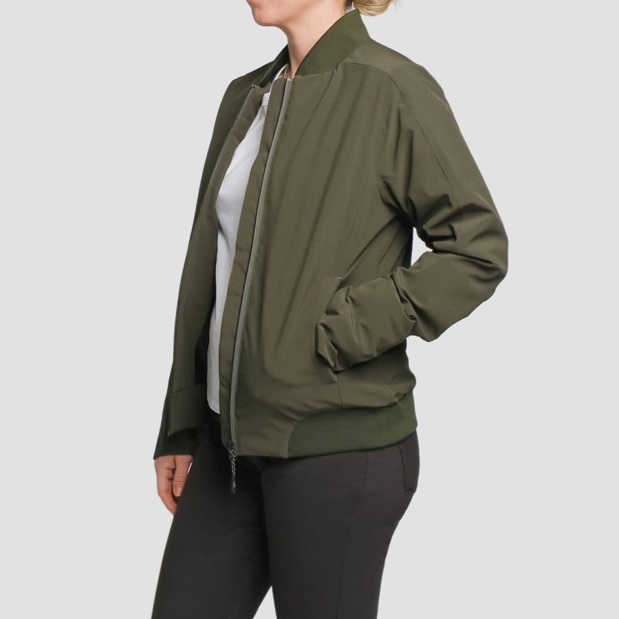 Womens Imperial Motion Jackets | Balance 2L Bomber Jacket Pine