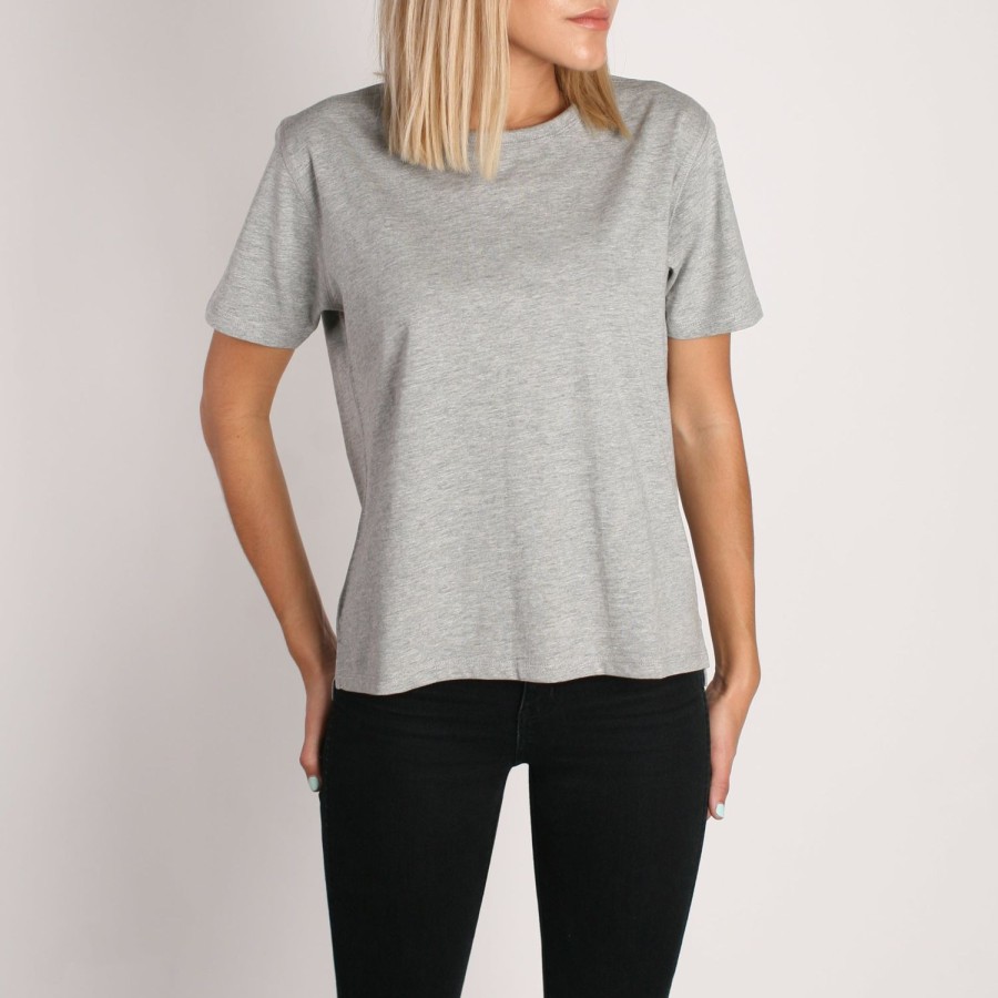 Womens Imperial Motion Shirts | Density Women'S Premium T-Shirt Heather Grey