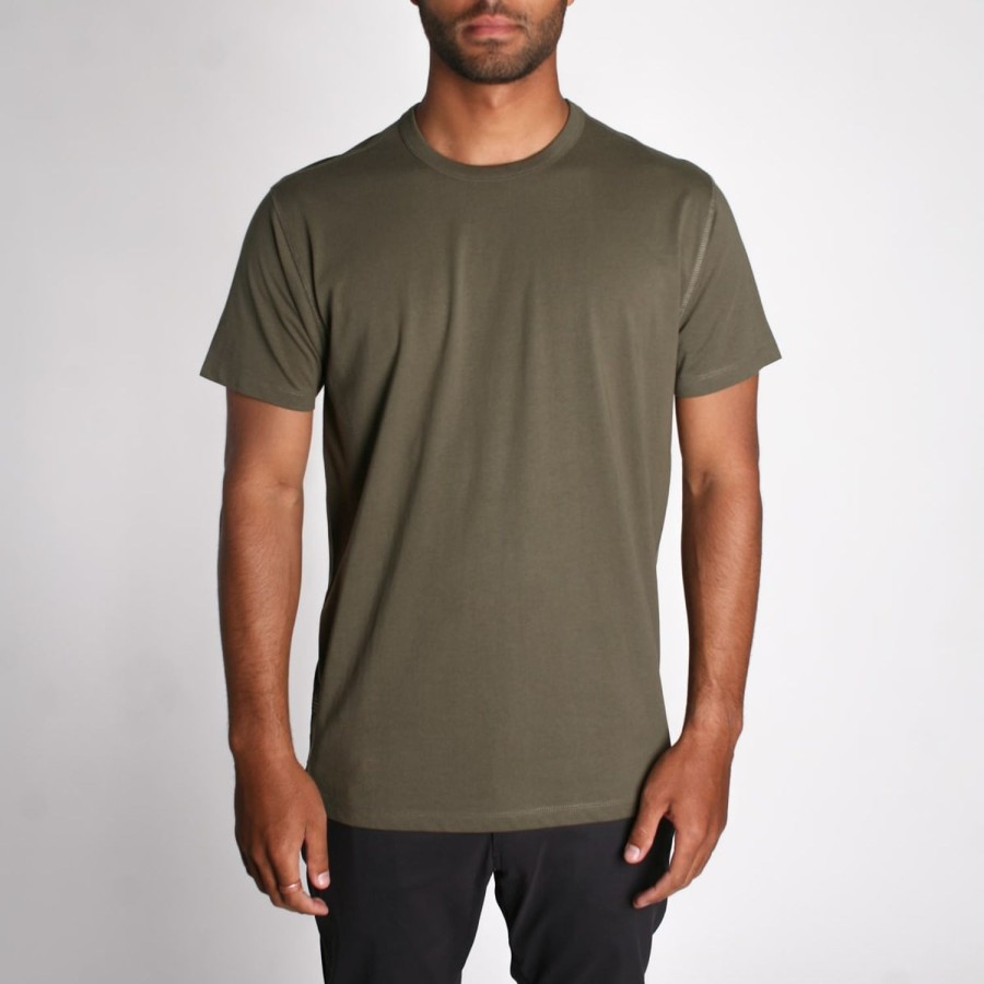 Mens Imperial Motion Shirts | Density Premium T-Shirt Olive