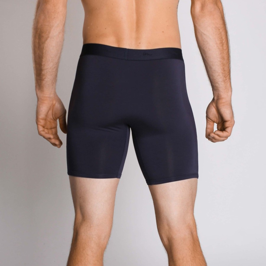 Mens Imperial Motion Boxer Briefs | Mode Boxer Brief 5" Navy