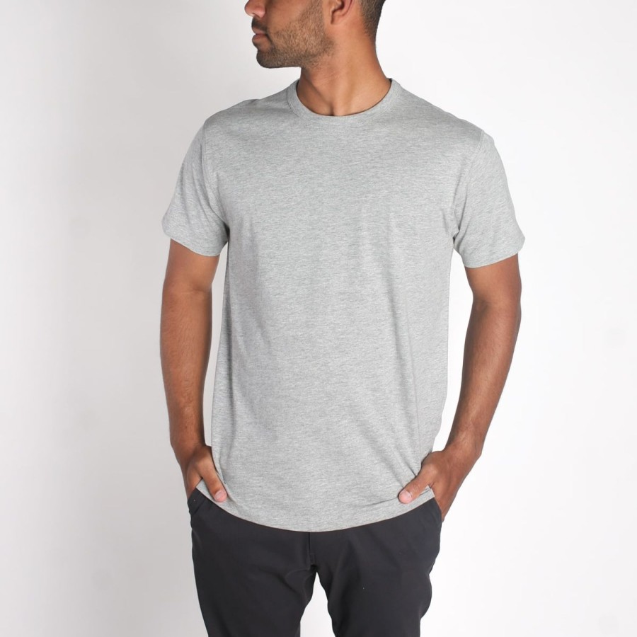 Mens Imperial Motion Shirts | Density Premium T-Shirt Heather Grey