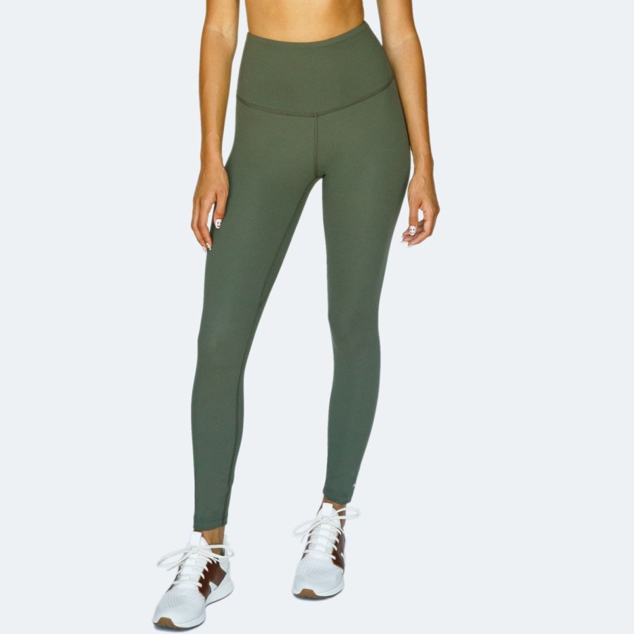 Womens Imperial Motion Pants | Solo 7/8 High Waisted Legging Olive