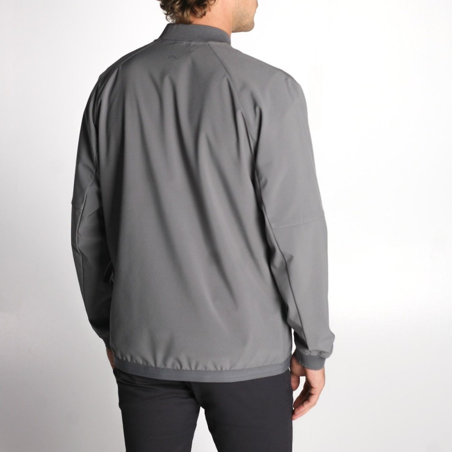 Mens Imperial Motion Jackets | Regulate Bomber Jacket Gunmetal