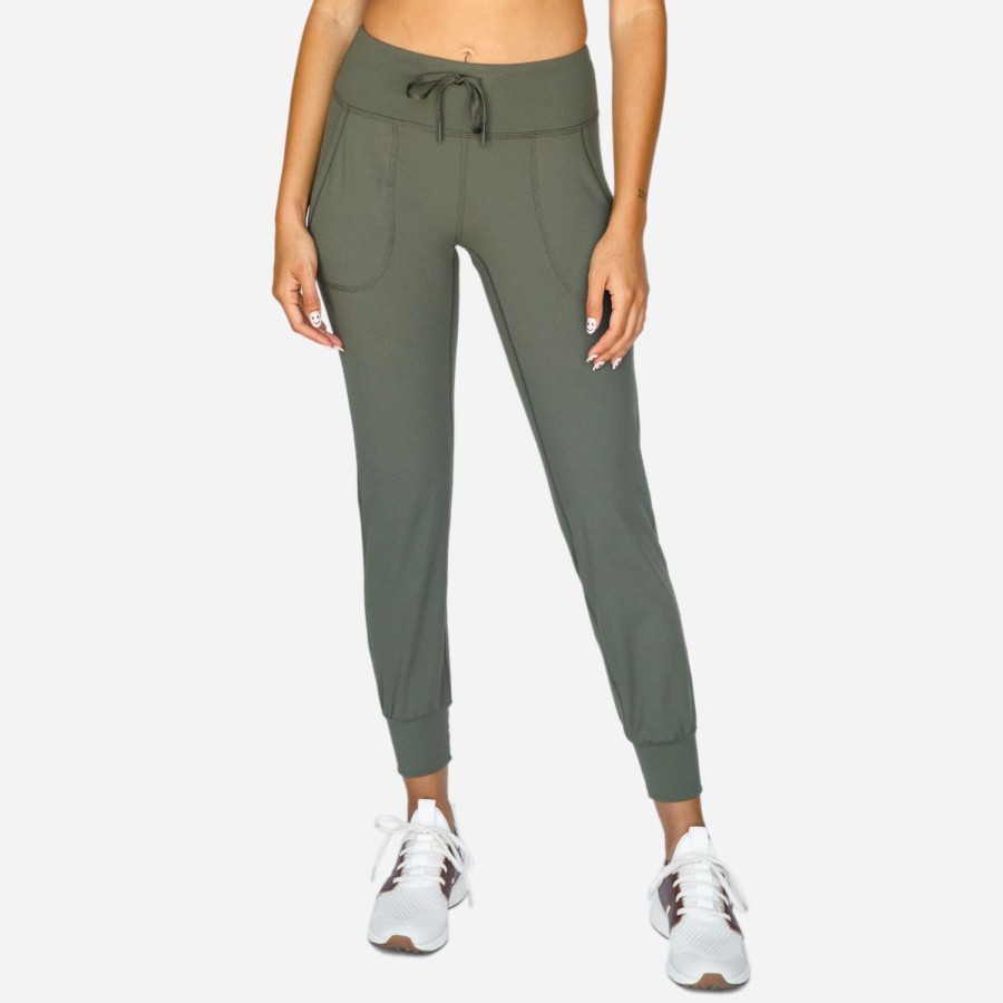 Womens Imperial Motion Pants | Solo Jogger Olive