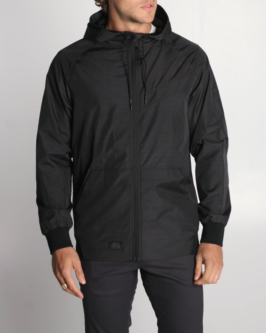 Mens Imperial Motion Jackets | Welder Ghost Reflective Jacket Black Striped