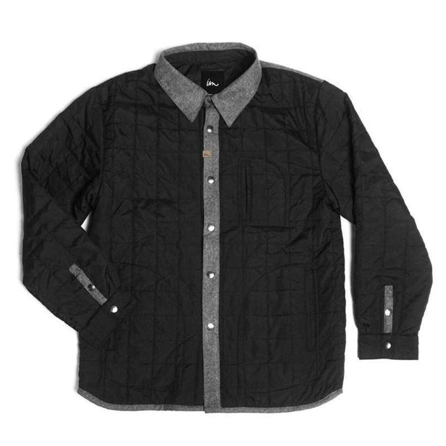 Mens Imperial Motion Layers | Trader Overshirt Black