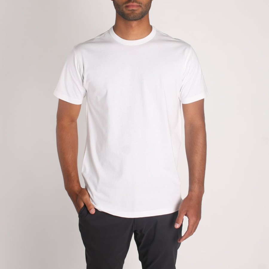 Mens Imperial Motion Shirts | Density Premium T-Shirt White