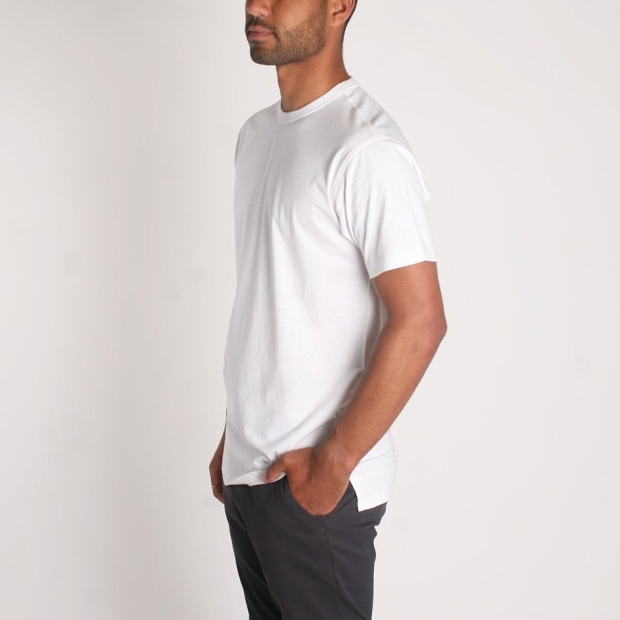 Mens Imperial Motion Shirts | Density Premium T-Shirt White