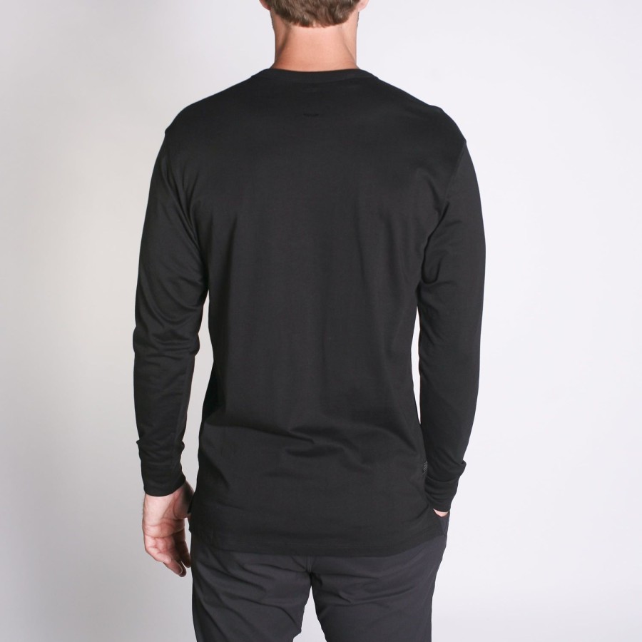 Mens Imperial Motion Shirts | Density Ls Premium T-Shirt Black