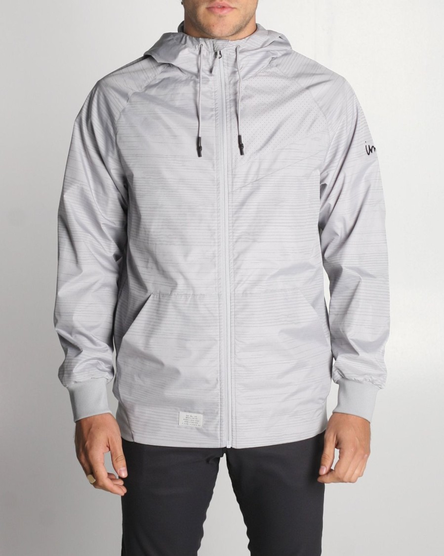 Mens Imperial Motion Jackets | Welder Ghost Reflective Jacket Alloy Striped