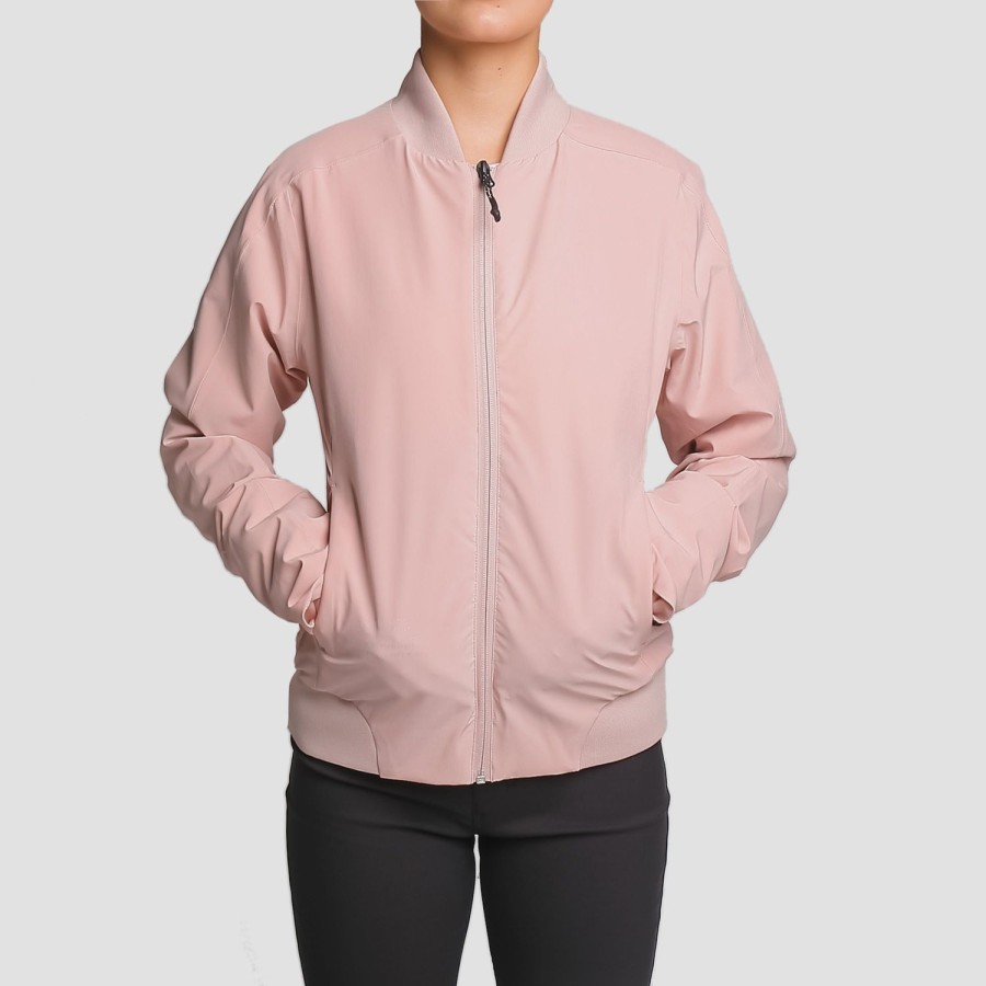 Womens Imperial Motion Jackets | Balance 2L Bomber Jacket Rose