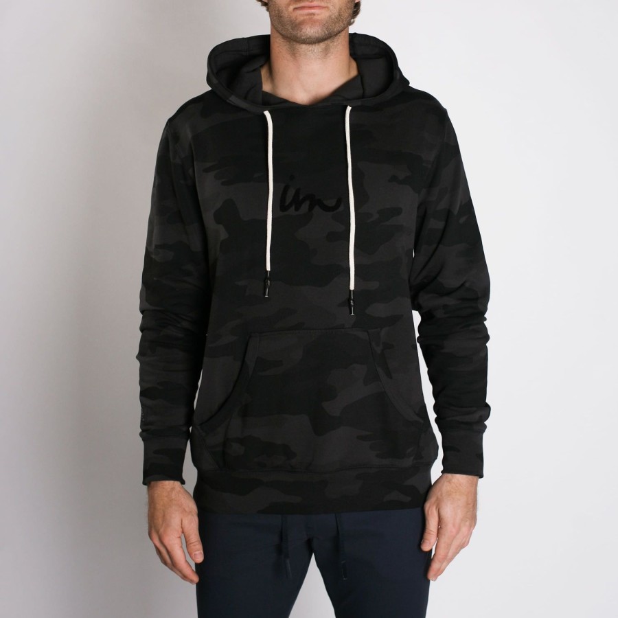 Mens Imperial Motion Layers | Mills Hoodie Black Camo