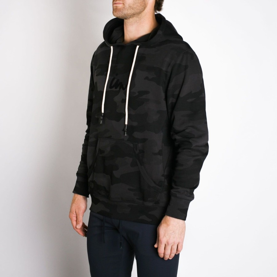 Mens Imperial Motion Layers | Mills Hoodie Black Camo